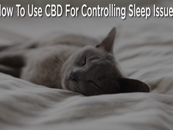How To Use CBD For Controlling Sleep Issues